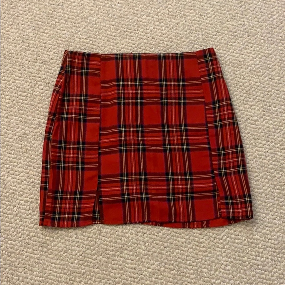 Plaid Skirt